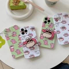 【KS47】クレヨンしんちゃん ❤️ スマホスタンド ❤️ 可愛い ❤️ スマホケース❤️ iPhoneケース