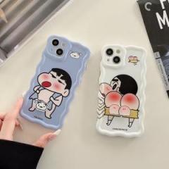 【KT77】クレヨンしんちゃん ❤️  回転 ❤️ 可愛い ❤️スマホケース❤️ iPhoneケース