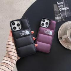 【KU21】ノースフェイス ❤️  ファッション ❤️ ダウンジャケット型 ❤️ スマホケース❤️ iPhoneケース