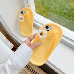 【KJ03】シリコン ❤️ スリッパ  ❤️ かわいい ❤️ iPhoneケース ❤️ iPhone14/Pro/Max