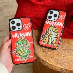 【AN173】マグセーフ ❤️ MagSafe ❤️ 3D ❤️ ヒューマンメイド ❤️ HUMAN MADE ❤️ 気質 ❤️ ファッション ❤️ iPhoneケース ❤️ スマホケース