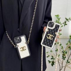 【AN185】シャネル ❤️ CHANEL ❤️ ストラップ ❤️ 高品質 ❤️ 流行 ❤️ ファッション ❤️ iPhoneケース ❤️ スマホケース