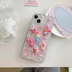 【KX32】マイメロディ ❤️ My Melody ❤️ 滴ゼリー工芸 ❤️ スマホケース❤️ iPhoneケース