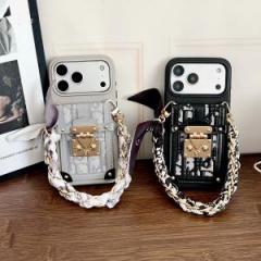 【AS04】クリスチャン·ディオール CHRISTIAN DIOR ❤️ スマホ ショルダー ケース ストラップ おしゃれ ❤️ ハイブランド ❤️ ブランド ❤️ スマホケース ❤️ iphone