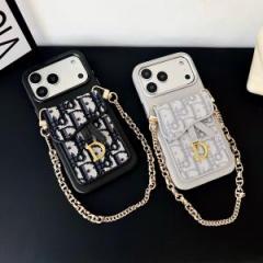 【AS12】クリスチャン·ディオール CHRISTIAN DIOR ❤️ スマホ ショルダー ケース ストラップ おしゃれ ❤️ ハイブランド ❤️ ブランド ❤️ スマホケース ❤️ iphone