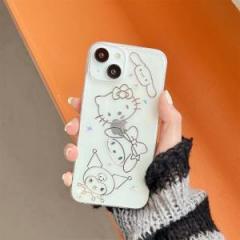 【KP71】サンリオ ❤️ ハローキティ ❤️ クロミちゃん❤️ マイメロディ ❤️ シナモロール ❤️ スマホケース❤️ iPhoneケース