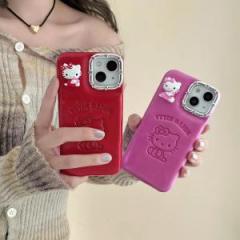 【CB48】ハローキティ❤️ Hello Kitty ❤️ 可愛い ❤️  かわいい ❤️ スマホケース❤️ iPhoneケース