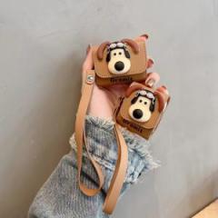 【KQ28】ウォレスとグルミット  ❤️ レザー ❤️ 可愛い❤️   Airpods 1/2/Pro/3/Pro 2 ❤️  Airpodsケース