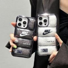 【AM18】ナイキ ❤️ Nike ❤️ 高品質 ❤️ ファッション ❤️ ダウンジャケット型 ❤️ iPhoneケース ❤️ スマホケース