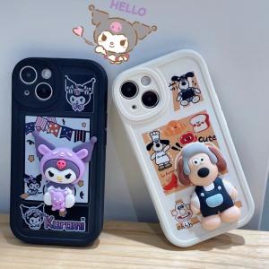 【KR25】クロミちゃん ❤️ ウォレスとグルミット ❤️ 可愛い ❤️  かわいい  ❤️スマホケース❤️ iPhoneケース