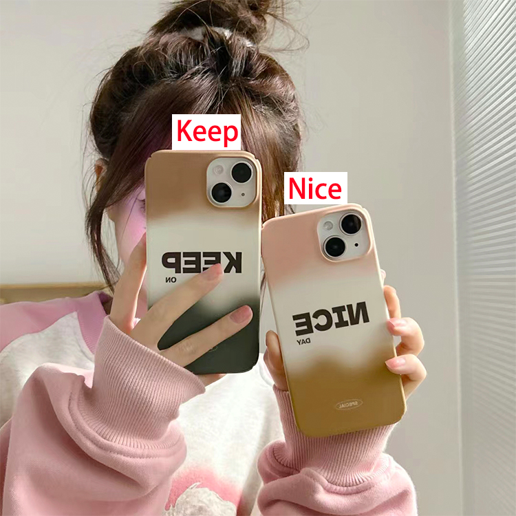 【KR42】Nice ❤️ Keep ❤️  気質 ❤️  ファッション ❤️スマホケース❤️ iPhoneケース
