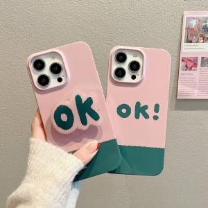 【KR46】OK ❤️  スマホスタンド ❤️  気質 ❤️ シンプル ❤️スマホケース❤️ iPhoneケース