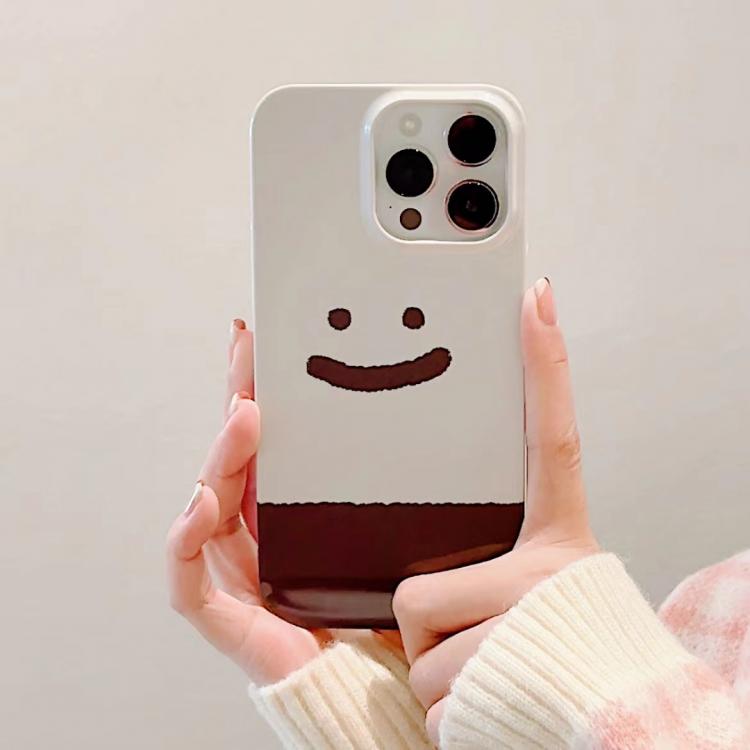 【KR47】笑顔 ❤️ 可愛い ❤️  気質 ❤️ シンプル ❤️スマホケース❤️ iPhoneケース