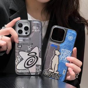 【CD58】ストゥーシー ❤️ 気質 ❤️ Stussy ❤️ ファッション ❤️ スマホケース❤️ iPhoneケース