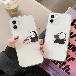 【S127】カオナシ  ❤️  かわいい  ❤️  iPhoneケース  ❤️  透明  ❤️  ラブ
