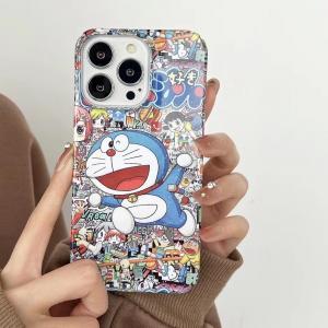 【KR65】 ドラえもん ❤️ 可愛い ❤️ かわいい ❤️ 流行 ❤️ スマホケース❤️ iPhone15ケース