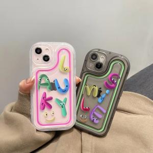 【KS18】英語 ❤️ 気質 ❤️  ファッション ❤️シンプル スマホケース❤️ iPhoneケース