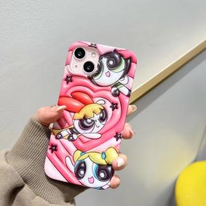 【KS19】パワーパフガールズ  ❤️  可愛い ❤️ かわいい ❤️ スマホケース❤️ iPhoneケース