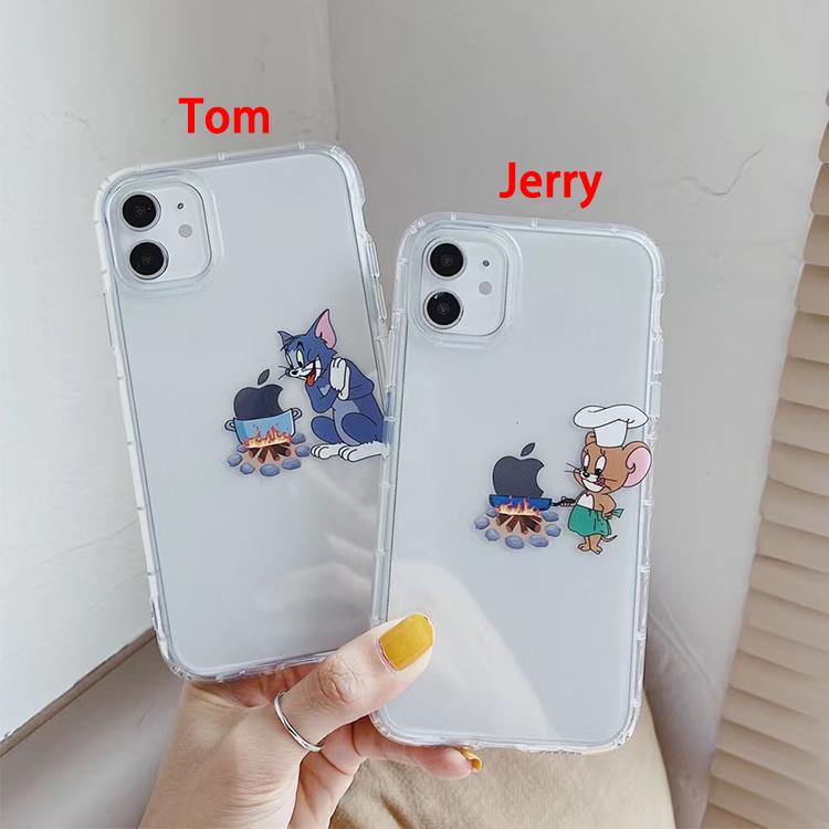 Kumacase Iphoneケース Iphone アクセサリー Apple Watchアクセサリー Airpodアクセサリ Ipadアクセサリーー 通販 S217 トムとジェリー Tom And Jerry 料理 Iphoneケース 透明 かわいい