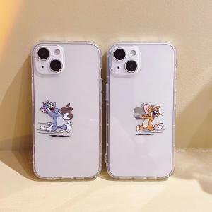 【KF03】Tom and Jerry ❤️ 12ミニ ❤️ 13ミニ ❤️ 12mini ❤️ 13mini❤️ iPhone14 ❤️ iPhone14 Pro ❤️ iPhone13 ProMa