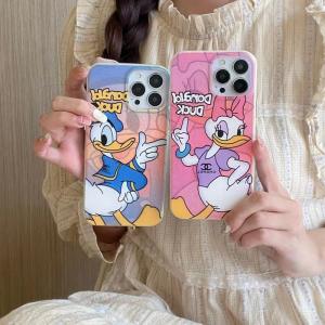 【KT61】ディズニーランド ❤️ ドナルド ❤️ デイジー ❤️ 可愛い ❤️スマホケース❤️ iPhoneケース