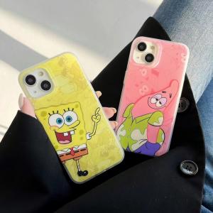 【KT86】スポンジボブ ❤️  SpongeBob ❤️ 可愛い ❤️ 高品質 ❤️スマホケース❤️ iPhoneケース