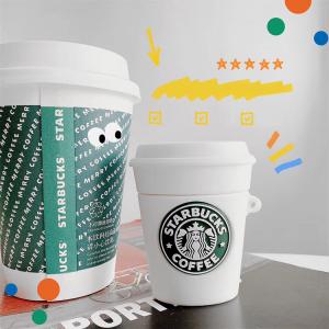 【AF06】Starbucks ❤ スターバックス  Airpodsケース  耐衝撃ケース