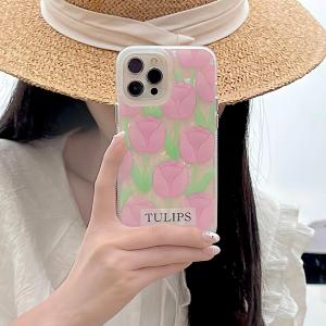 【KU02】チューリップ ❤️  気質 ❤️ 高品質 ❤️スマホケース❤️ iPhoneケース