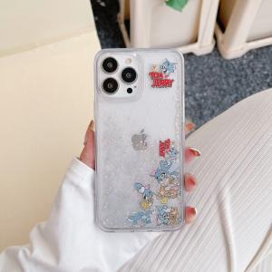 【KU19】トムとジェリー❤️  Tom and Jerry ❤️ 流砂 ❤️可愛い ❤️ スマホケース❤️ iPhone15ケース