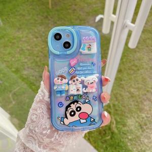 【KU33】クレヨンしんちゃん ❤️ かわいい ❤️ 可愛い ❤️ スマホケース❤️ iPhone15ケース