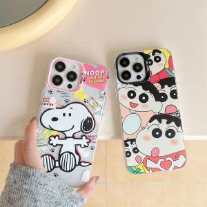 【KV05】スヌーピー ❤️ クレヨンしんちゃん ❤️ かわいい ❤️ 可愛い ❤️ スマホケース❤️ iPhoneケース