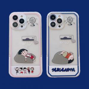 【KV07】クレヨンしんちゃん ❤️ ちびまる子ちゃん ❤️ スマホスタンド ❤️ スマホケース❤️ iPhoneケース