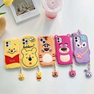 【KG55】Pooh ❤️  Lotso ❤️ StellaLou ❤️  シリコン ❤️  iPhone13 Pro ❤️ iPhone13 ❤️ iPhone13 Pro Max
