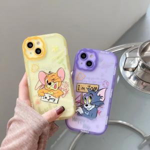 【KH50】トムとジェリー ❤️ かわいい ❤️ カップル ❤️ iPhoneケース ❤️ iPhone14/Pro/Max