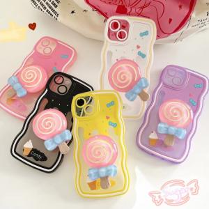 【KJ16】ロリポップ ❤️ かわいい ❤️ スタンド❤️ iPhoneケース ❤️ iPhone13/Pro/Max