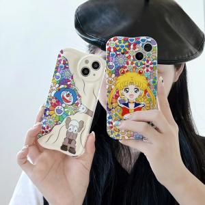 【KJ23】KAWS ❤️ 美少女战士 ❤️ ドラえもん ❤️  iPhoneケース ❤️ iPhone13/Pro/Max