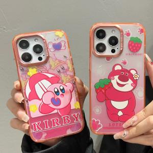 【KW75】星のカービィ ❤️ Lotso ❤️ かわいい ❤️ 可愛い ❤️ iPhoneケース ❤️ スマホケース