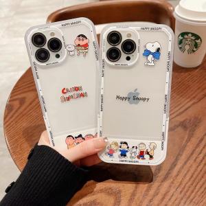 【KK22】スヌーピー ❤️ クレヨンしんちゃん ❤️ スタンド❤️  iPhoneケース ❤️ iPhone13/Pro/Max
