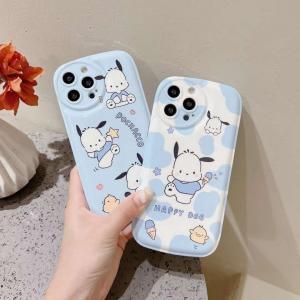 【KK122】ポチャッコ Pochacco ❤️ サンリオ アニメーション ❤️ iPhone13 Pro ❤️ iPhone13 ❤️ iPhone13 Pro Max ❤️ 気質