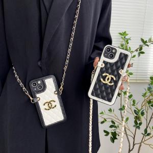 【AN185】シャネル ❤️ CHANEL ❤️ ストラップ ❤️ 高品質 ❤️ 流行 ❤️ ファッション ❤️ iPhoneケース ❤️ スマホケース