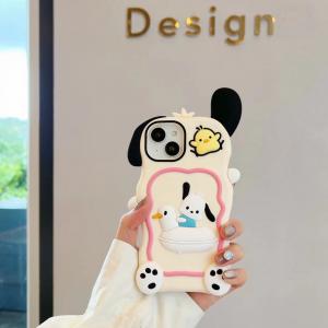 【KX44】ポチャッコ ❤️ Pochacco ❤️ シリコン ❤️ スマホケース❤️ iPhoneケース