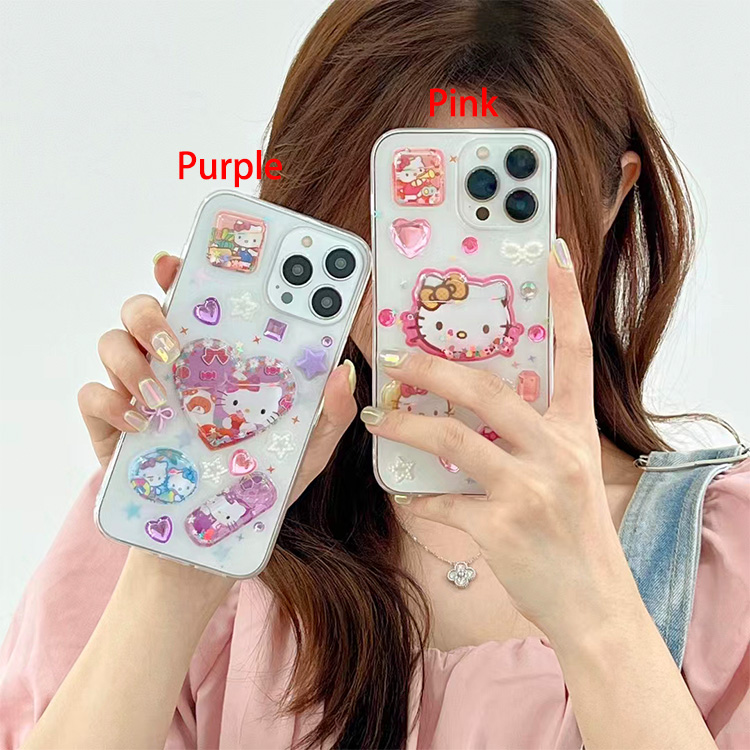 【KL02】ハローキティ ❤️ Hello Kitty ❤️ かわいい  ❤️ iPhoneケース ❤️ iPhone13/Pro/Max