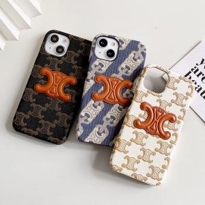 【AP03】celine iphone ケース ❤️ セリーヌ CELINE ブランド  ❤️  ハイ ブランド  ❤️ スマホ アクセサリー ❤️ 高級 ❤️ iPhoneケース ❤️ スマホケース