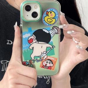 【KY09】クレヨンしんちゃん ❤️ Crayon Shin-chan ❤️ かわいい ❤️ 可愛い ❤️ スマホケース❤️ iPhoneケース