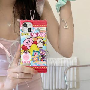 【KY10】星のカービィ ❤️ Kirby ❤️ グミのケース❤️ 可愛い ❤️ スマホケース❤️ iPhoneケース
