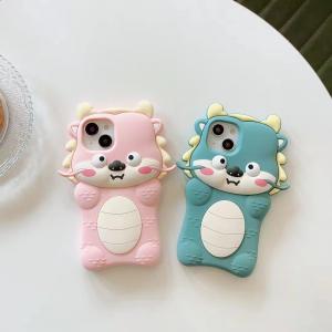 【KY15】ドラゴン ❤️ シリコン ❤️ かわいい❤️ 可愛い ❤️ スマホケース❤️ iPhoneケース