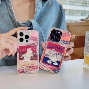 【KY24】ディズニーランド ❤️ Lotso ❤️ ドナルドダック ❤️ 可愛い ❤️ スマホケース❤️ iPhoneケース