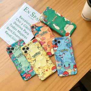 【MM63】フシギダネ ❤️  ピカチュウ ❤️  ヒトカゲ  ❤️  ゼニガメ ❤️ カビゴン   iPhoneケース