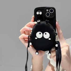 【KY33】煤わたり  ❤️ 財布 ❤️ ストラップ ❤️ かわいい ❤️ 可愛い ❤️ スマホケース❤️ iPhoneケース