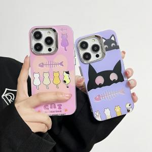 【KZ07】ねこ ❤️ ファッション ❤️ かわいい ❤️ 可愛い ❤️ スマホケース❤️ iPhoneケース